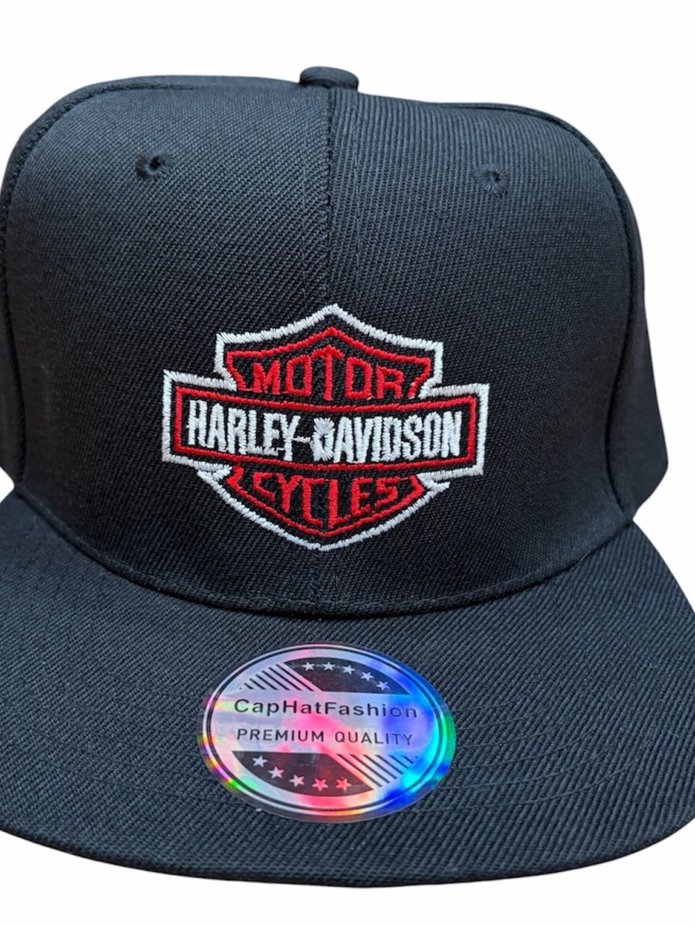 Harley-Davidson Black Snapback with Red logo Harley Davidson SnapBack hat new
